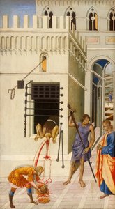 De onthoofding van Johannes de Doper, 1455-60