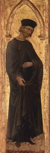 De Zalige Andrea Gallerani stierf 1251 door Giovanni di Paolo
