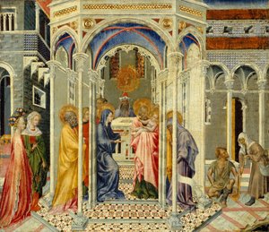 De presentatie van Christus in de tempel