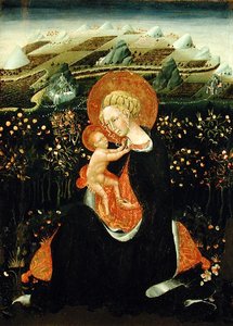 Madonna van Nederigheid, ca. 1450-60