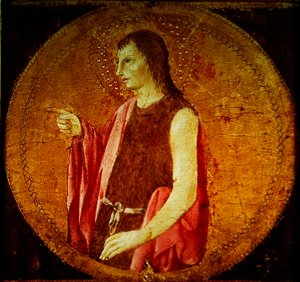 St. Johannes door Giovanni di Paolo di Grazia