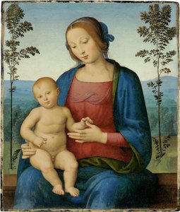 De Madonna en het Kind door Giovanni di Pietro (c.1450 1529)