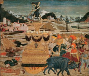 De triomf van de dood door Giovanni di Ser Giovanni Scheggia