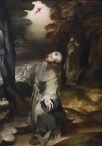 St. Franciscus ontvangt de stigmata