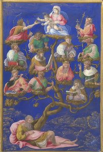 De boom van Jesse. Rond 1535