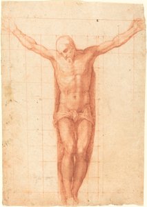 Christus aan het Kruis door Girolamo Muziano
