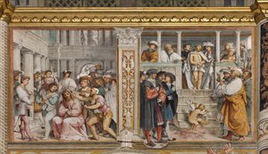 Middenbeuk, Vierde Zuidelijke Span, Kroning met Doornen, Ecce Homo, Girolamo Romanino