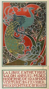 La Libre Esthétique, 1898 door Gisbert Combaz