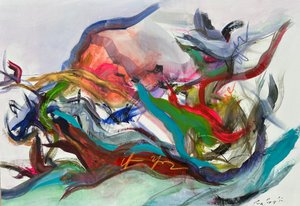 Verstrengelde gevoelens (schilderij)
