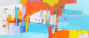 becauseilikeit (schilderij) door Gisela Gaffoglio