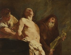 Het martelaarschap van St. Johannes de Evangelist