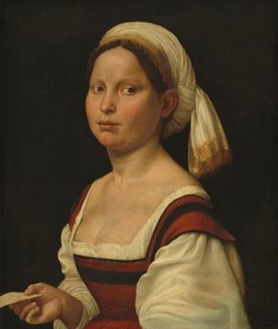 Portret van een jonge vrouw