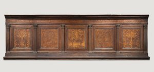 Bovenpanelen van een sacristiekast, ca. 1460-1475 door Giuliano da Maiano
