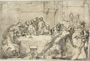 Laatste Avondmaal door Giulio Benso
