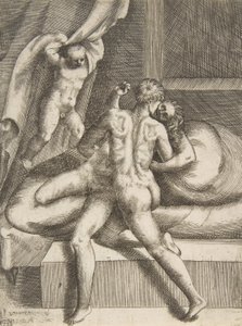Apollo en Leucothea, uit 