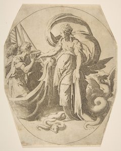 Circe en de metgezellen van Odysseus, 16e eeuw