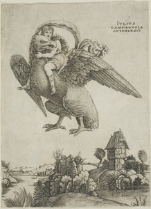Ganymedes door Giulio Campagnola