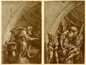 Ontwerpen voor de fresco in S. Sigismondo Cremona