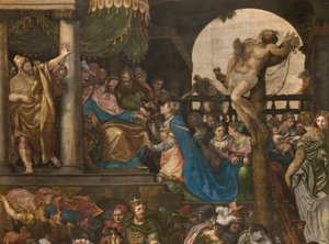 Triomf van Mordechai (detail)