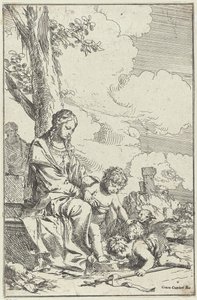 Heilige Familie met de jonge Johannes de Doper
