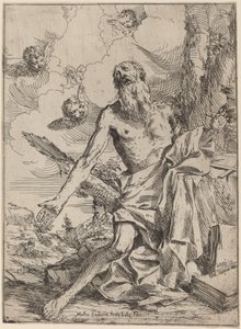 Sint Hiëronymus door Giulio Carpioni