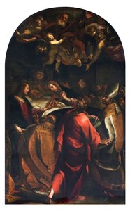 Agonie van Sint Jozef door Giulio Cesare Procaccini