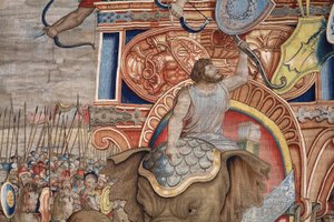 De Daden van Scipio. De slag bij Zama (detail)