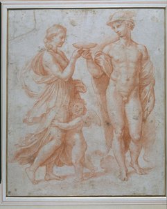 Mercurius biedt de Beker van Onsterfelijkheid aan Psyche aan