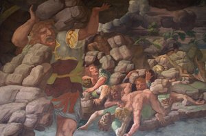De Val van de Reuzen, Sala dei Giganti door Giulio Romano