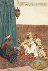 Een Spel Tavli door Giulio Rosati