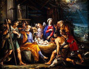Aanbidding van de herders door Giuseppe (1568 1640) Cesari