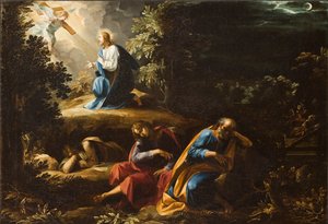 De Agonie in de Tuin (Christus op de Olijfberg)