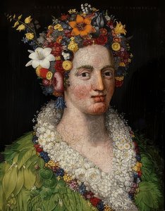 Flora door Giuseppe Arcimboldo