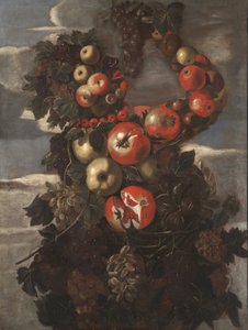 Zomer, ca. 1580-1600 door Giuseppe Arcimboldo