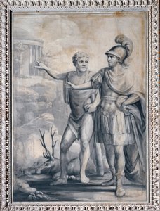 Deugd toont de held de tempel van glorie door Giuseppe Bacigalupo