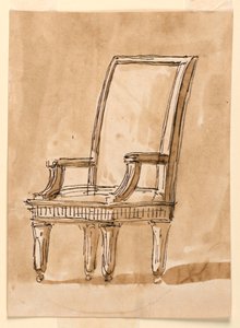 Fauteuil door Giuseppe Barberi