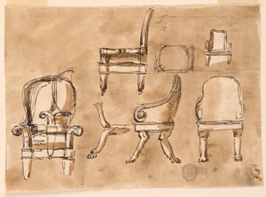 Stoelen door Giuseppe Barberi