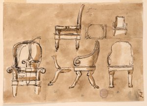 Stoelen door Giuseppe Barberi