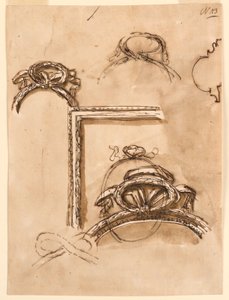 Ontwerpen voor lijsten door Giuseppe Barberi