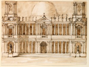 Verheffing van een kerk door Giuseppe Barberi