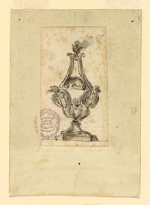 Ontwerp voor een lamp door Giuseppe Barberi