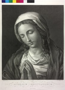 Biddende Madonna