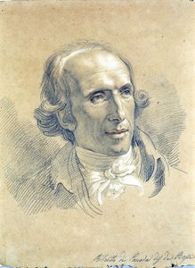 Portret van Canova (1757 - 1822) door Bossi door Giuseppe Bossi