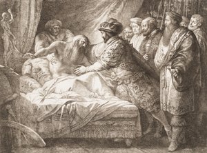 Allegorie van de Schilderkunst De Dood van Leonardo da Vinci