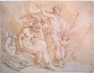 Bacchus en Ariadne, 1780s