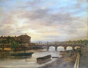 De Boot van St. Cloud voor de Concorde in 1826 door Giuseppe Canella