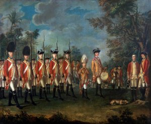 Lord George Lennox, Kolonel van het 25e Regiment Voetvolk, ca.1771 door Giuseppe Chiesa