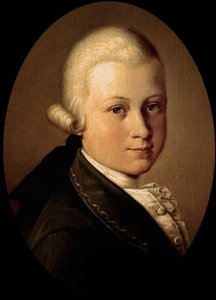 Wolfgang Amadeus Mozart door Giuseppe Cignaroli