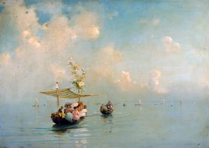 Op zee door Giuseppe Cosenza