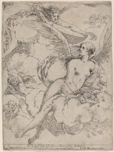 Flora en Mercurius door Giuseppe Diamantini